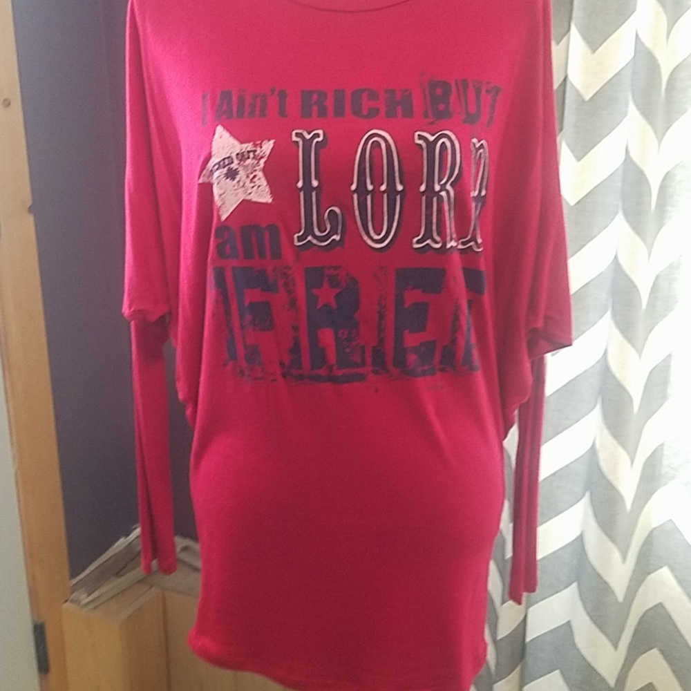 Love in long sleeve t shirt